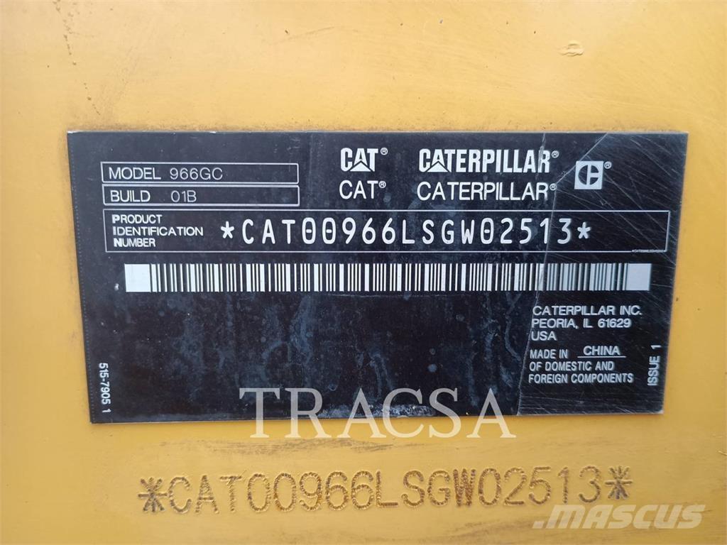CAT 966GC Ładowarki kołowe