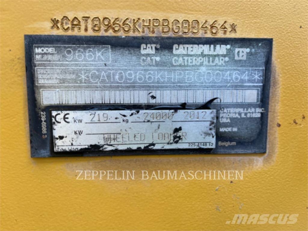 CAT 966K Ładowarki kołowe