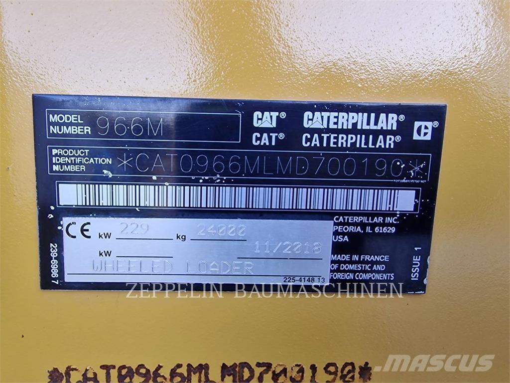 CAT 966M Ładowarki kołowe