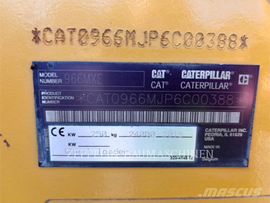 CAT 966MXE Ładowarki kołowe