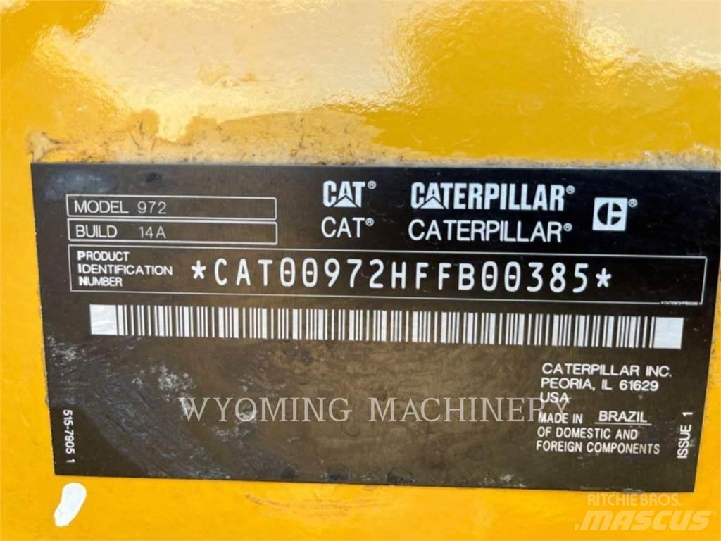 CAT 972 Ładowarki kołowe
