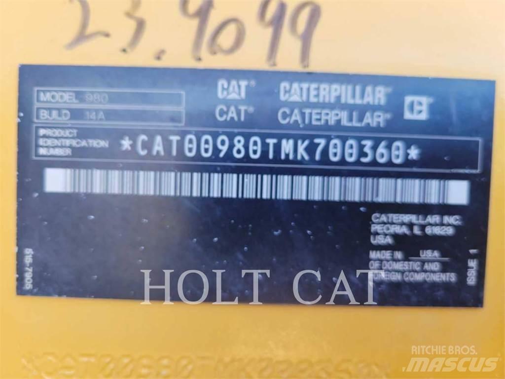 CAT 980 Ładowarki kołowe