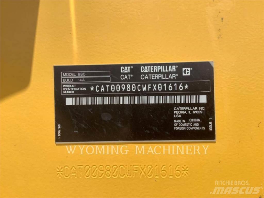 CAT 980 Ładowarki kołowe