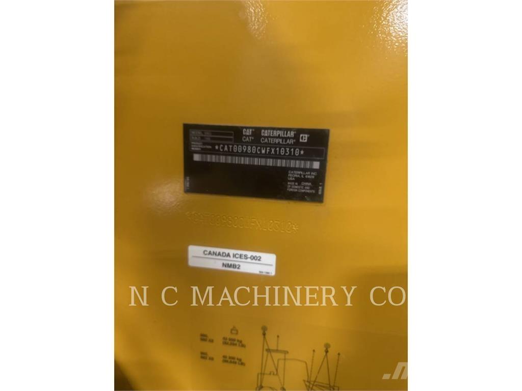 CAT 980 Ładowarki kołowe