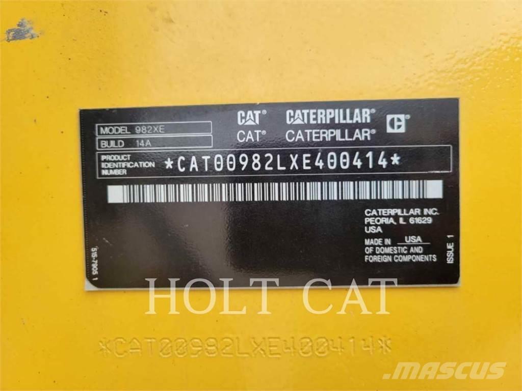 CAT 982 XE Ładowarki kołowe