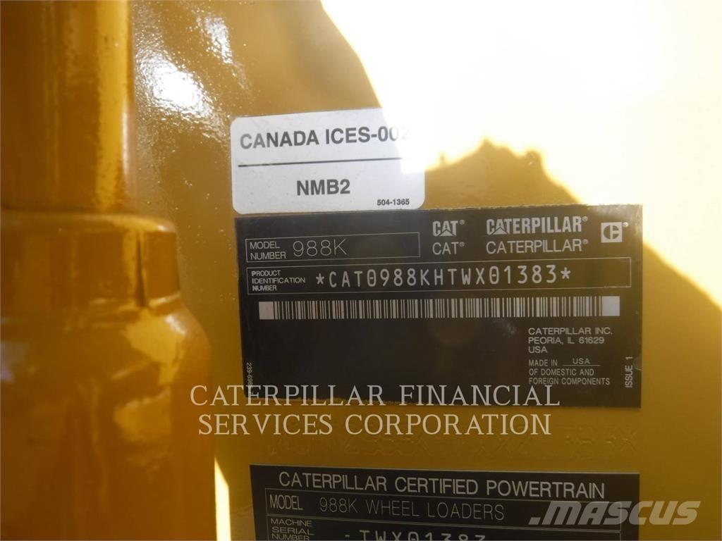 CAT 988K Ładowarki kołowe