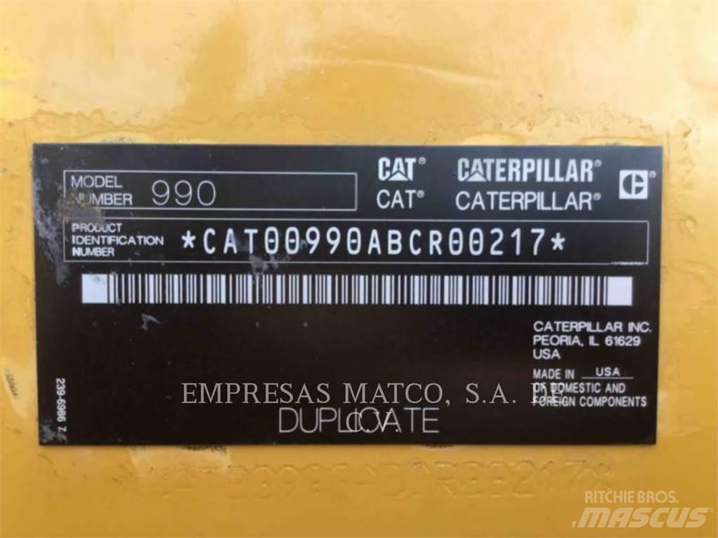 CAT 990 Ładowarki kołowe