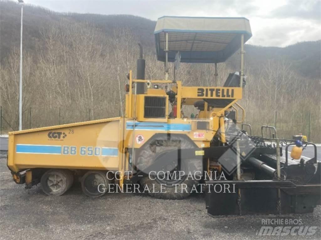 CAT BB650 Rozściełacze do asfaltu