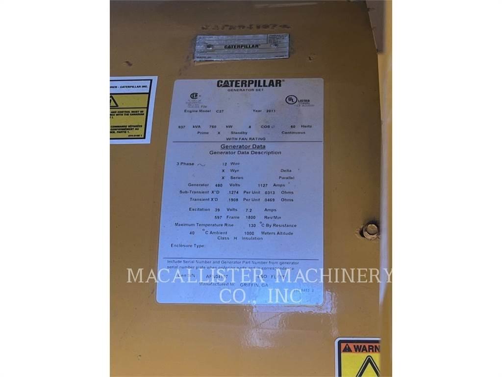CAT C27 Agregaty prądotwórcze Diesla