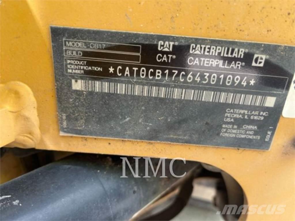 CAT CB1.7 Zagęszczarki gruntu