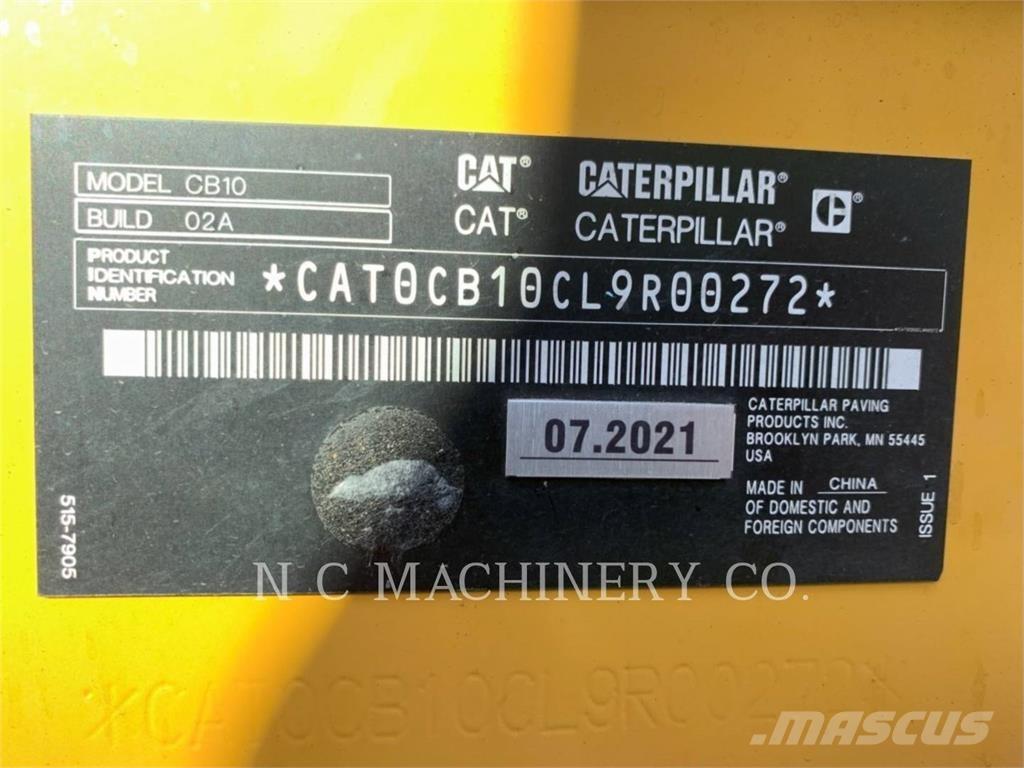 CAT CB10 Rozściełacze do asfaltu
