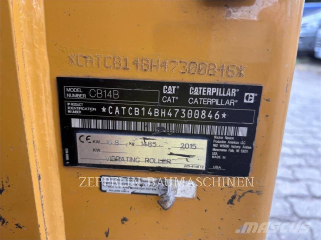 CAT CB14B Zagęszczarki gruntu