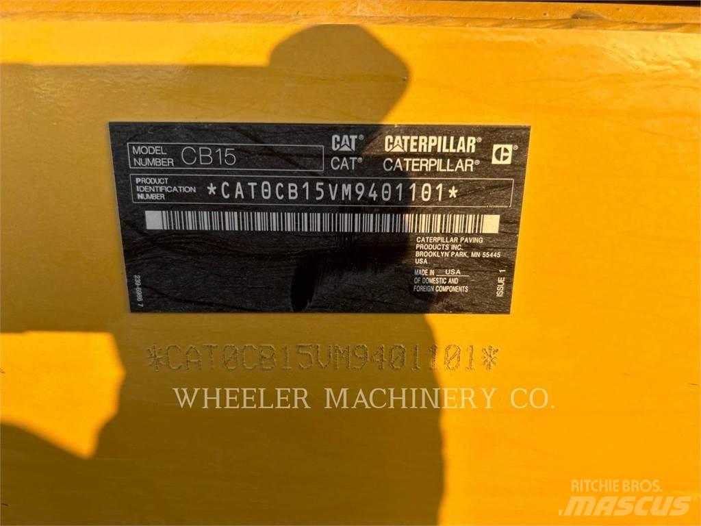 CAT CB15 CW VV Walce dwubębnowe