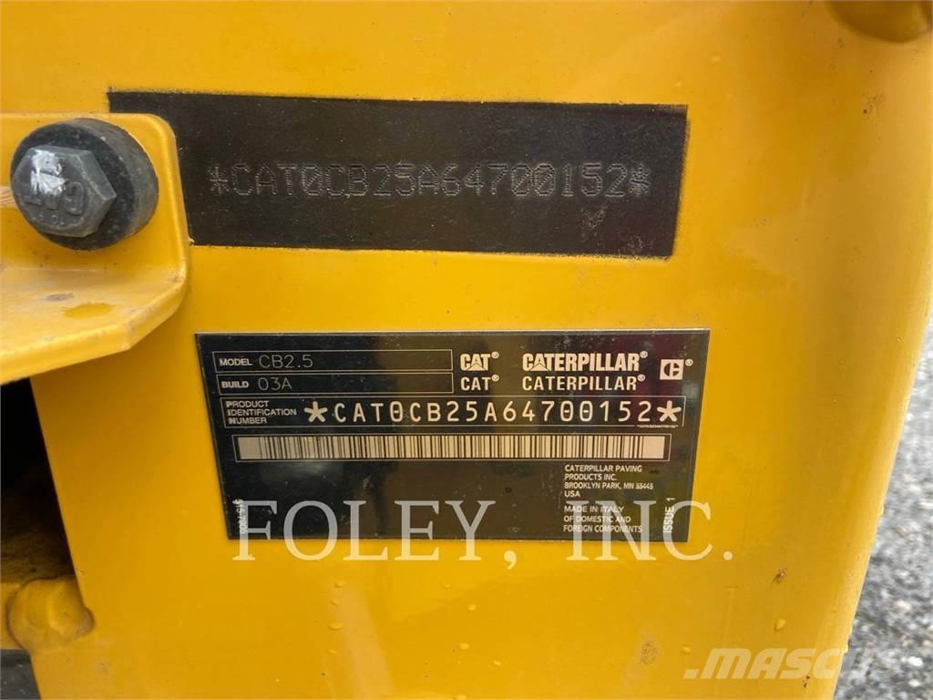 CAT CB2.5-03 Walce dwubębnowe
