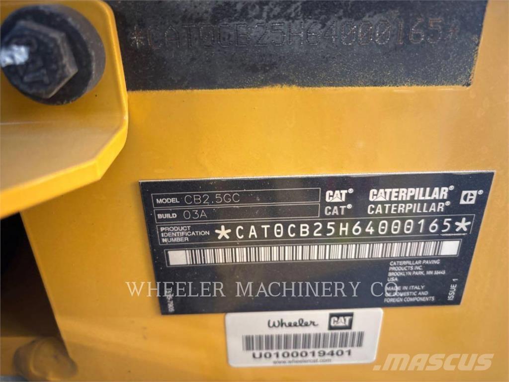 CAT CB2.5 GC Walce dwubębnowe