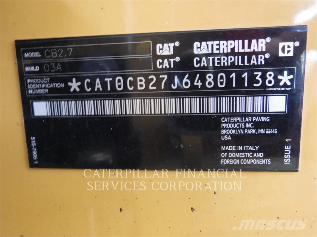 CAT CB2.703 Walce dwubębnowe