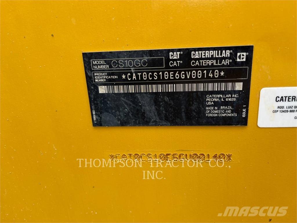 CAT CS10GC Walce jednobębnowe