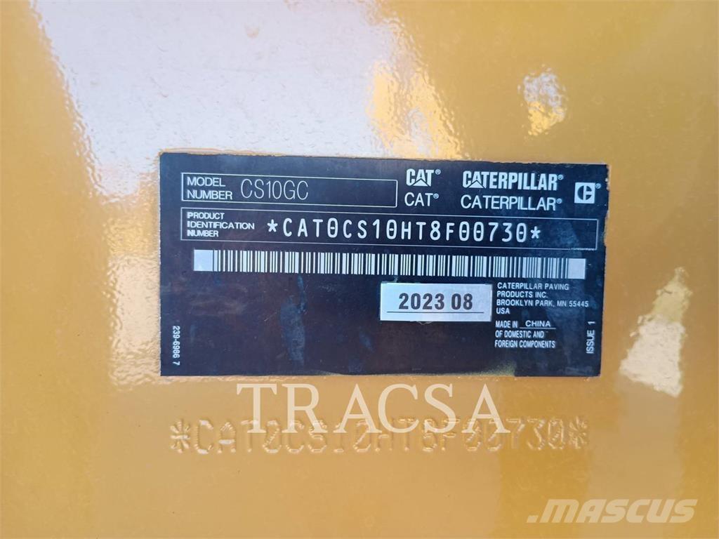 CAT CS10GC Walce jednobębnowe