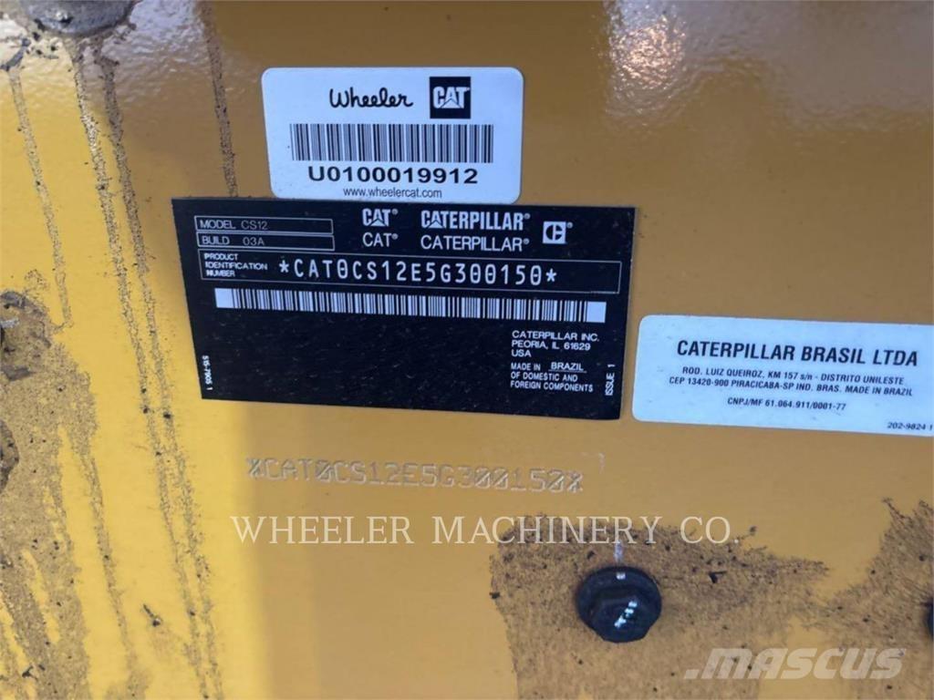 CAT CS12 Walce jednobębnowe
