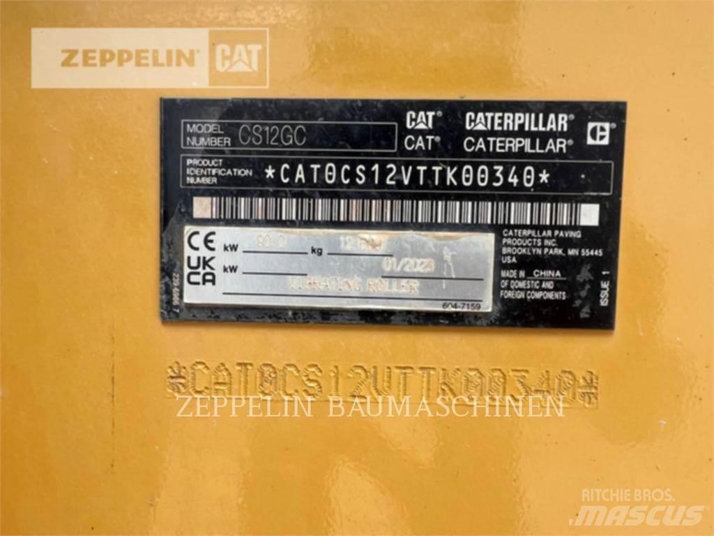 CAT CS12GC Zagęszczarki gruntu