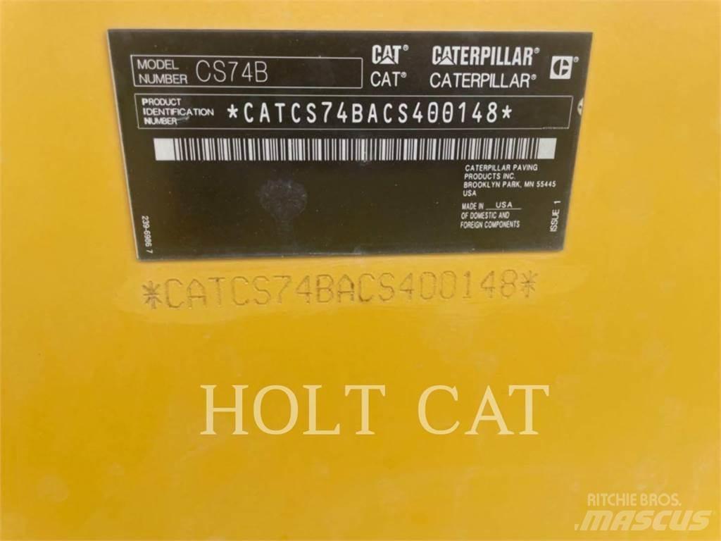 CAT CS74B CAB Walce jednobębnowe