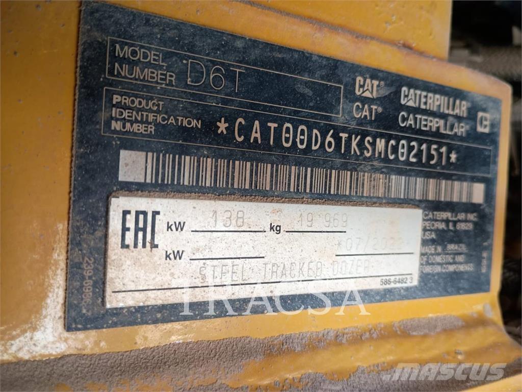 CAT D 6 T Spycharki gąsienicowe