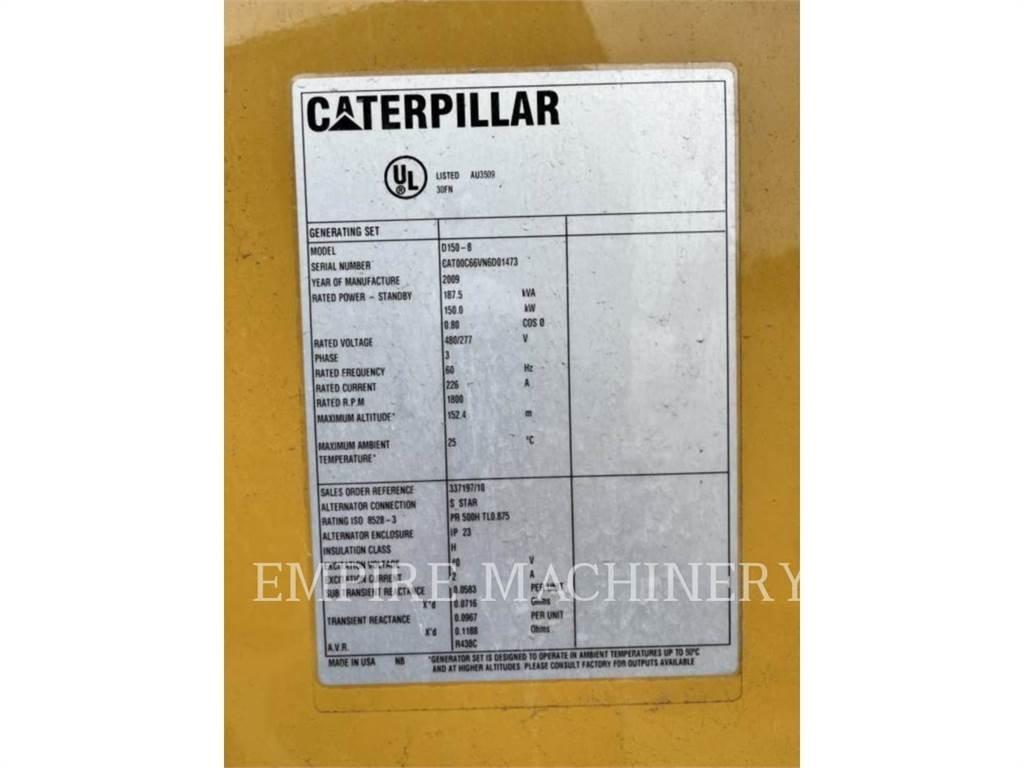 CAT D150 Agregaty prądotwórcze Diesla