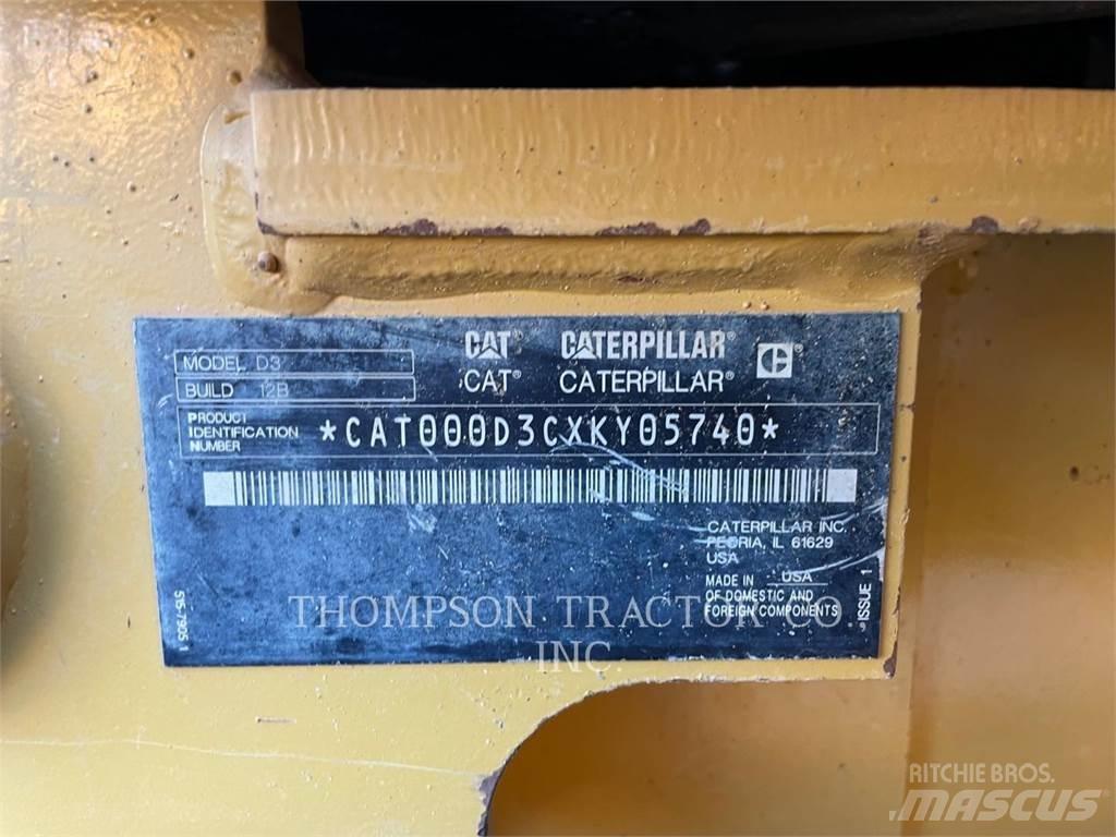 CAT D3 Spycharki gąsienicowe
