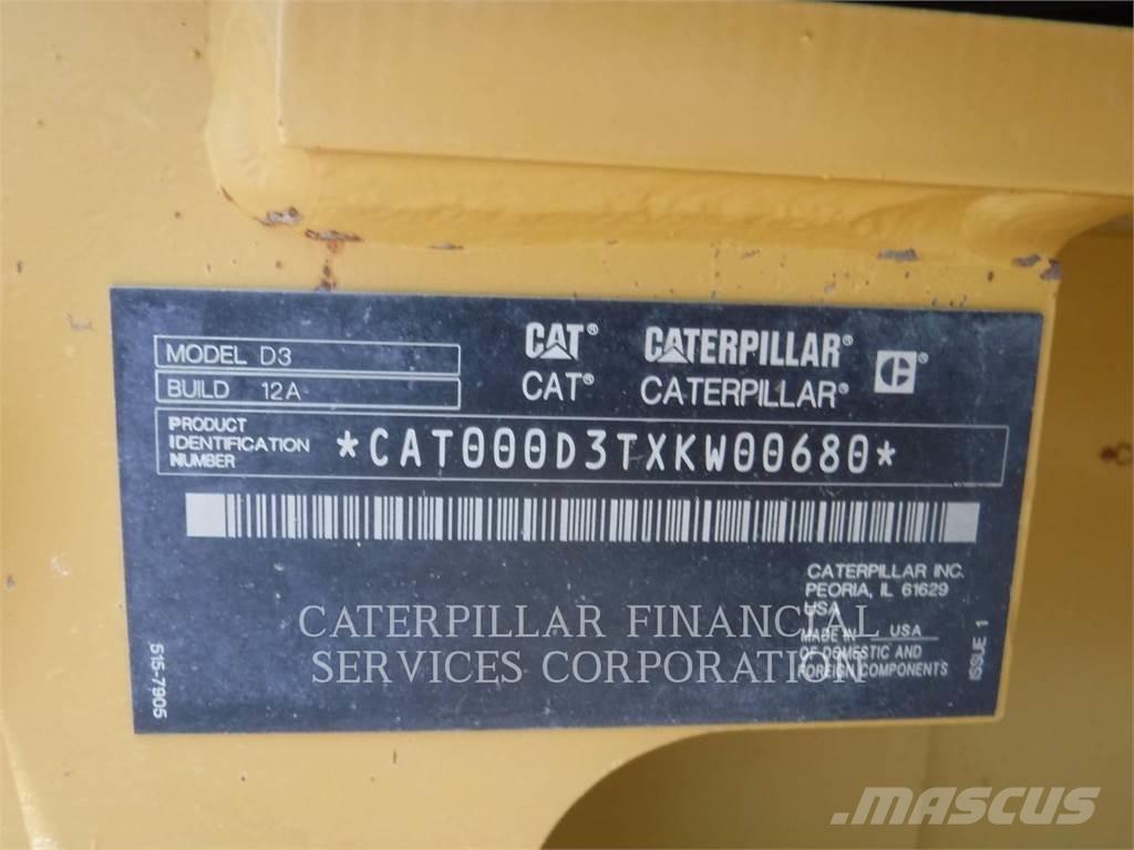 CAT D3-12 Spycharki gąsienicowe