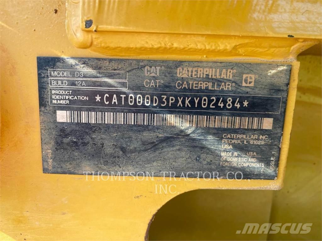 CAT D3 LGP Spycharki gąsienicowe