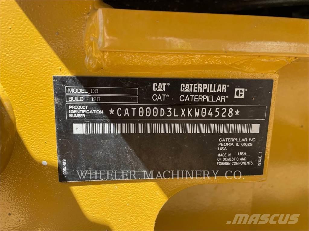 CAT D3 XL Spycharki gąsienicowe