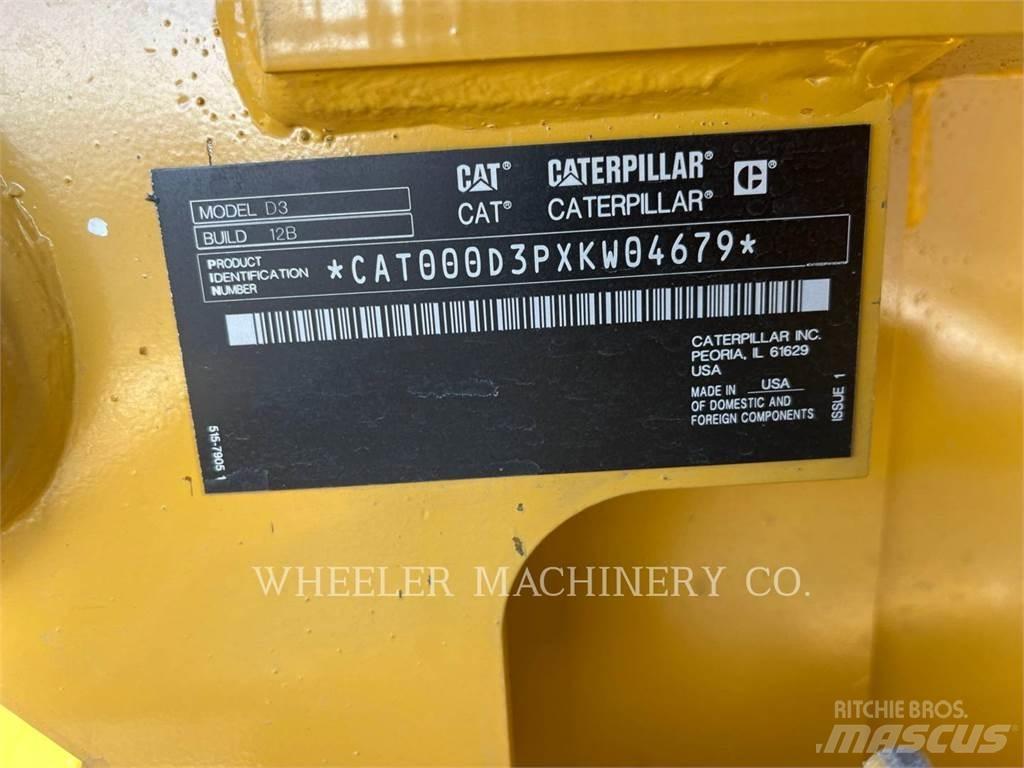 CAT D3 XL Spycharki gąsienicowe
