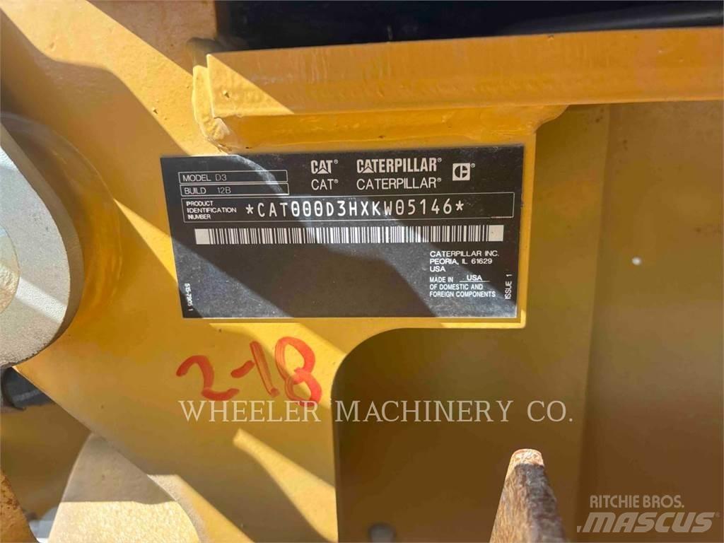 CAT D3 XL Spycharki gąsienicowe