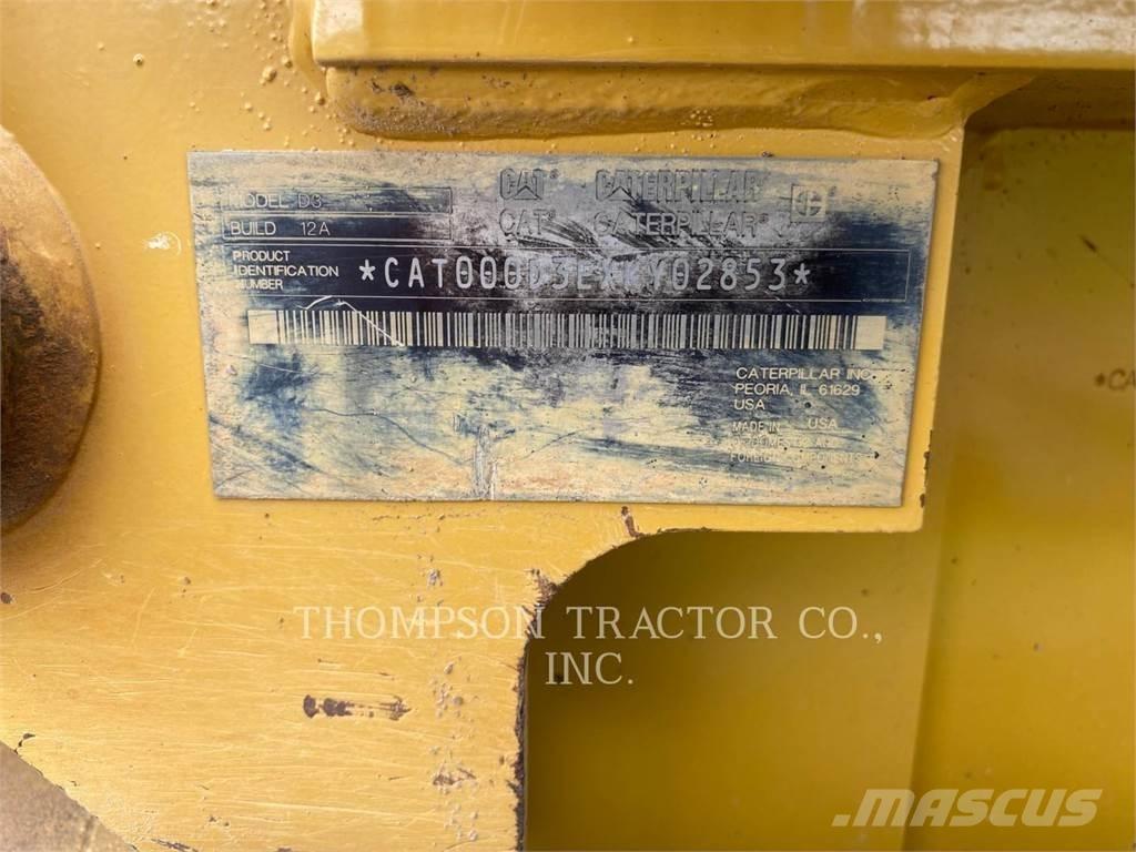 CAT D3LGP Spycharki gąsienicowe