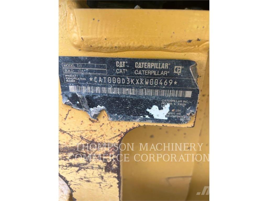 CAT D3XL Spycharki gąsienicowe