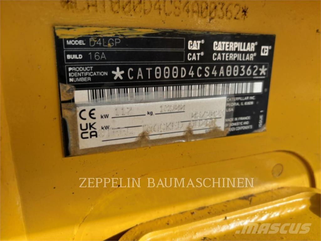 CAT D4-16A Spycharki gąsienicowe