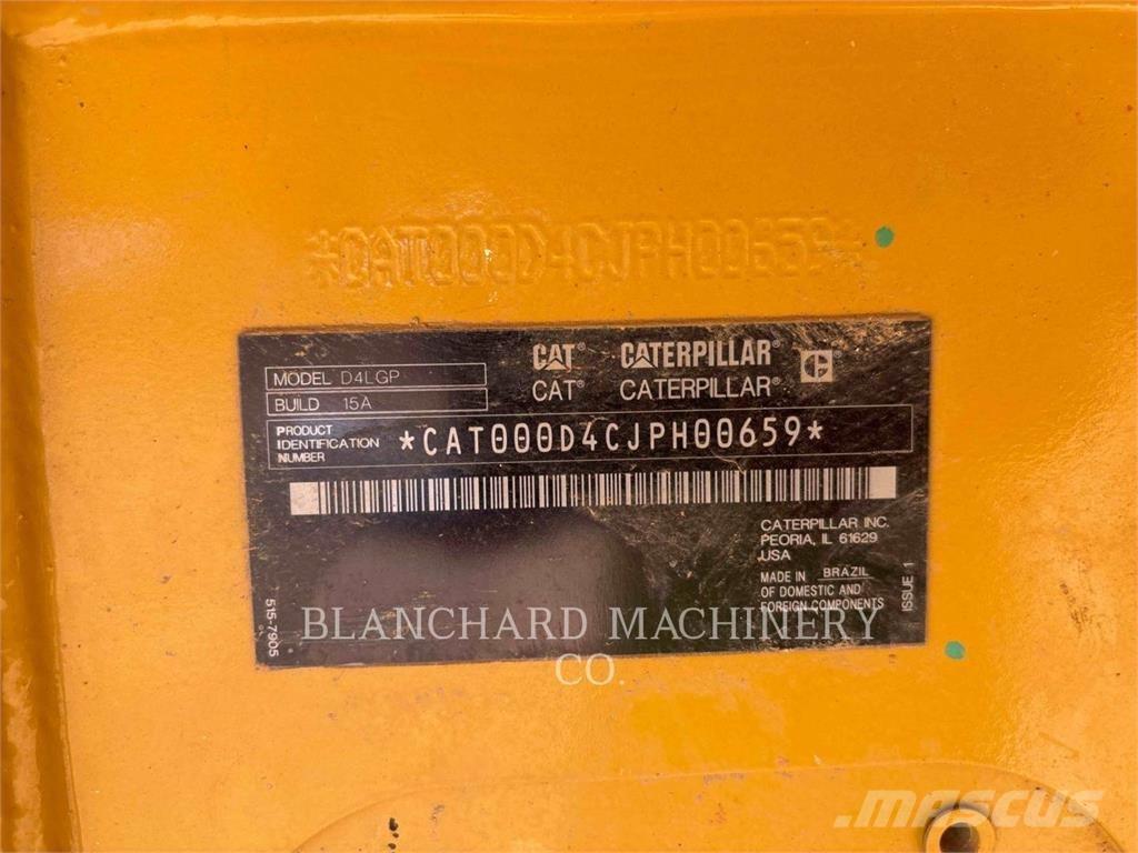 CAT D4 LGP Spycharki gąsienicowe