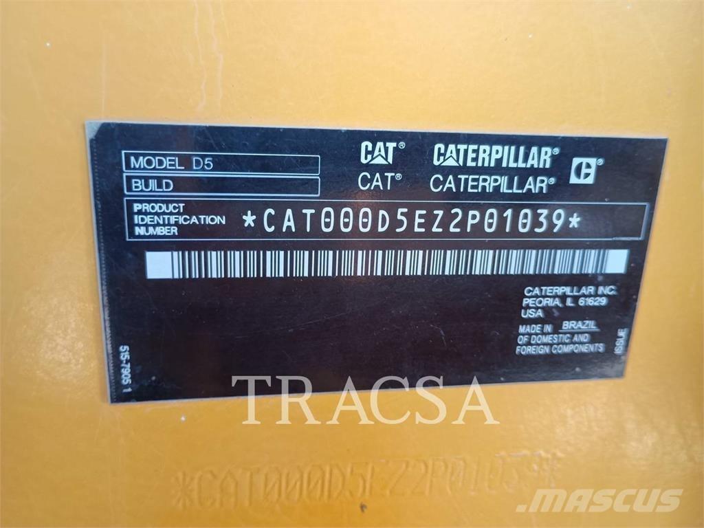 CAT D5 Spycharki gąsienicowe