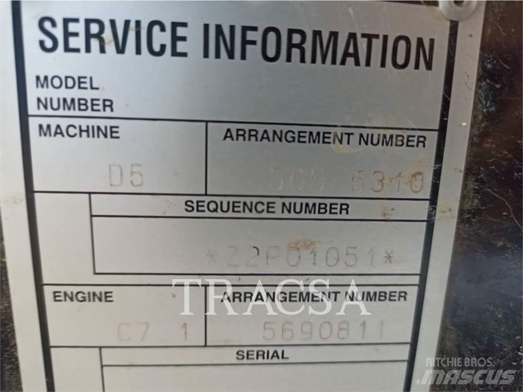 CAT D5 Spycharki gąsienicowe
