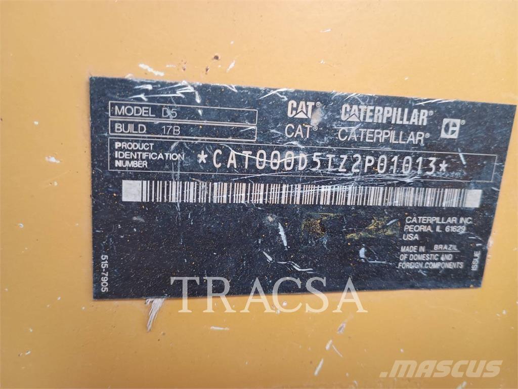 CAT D5 Spycharki gąsienicowe