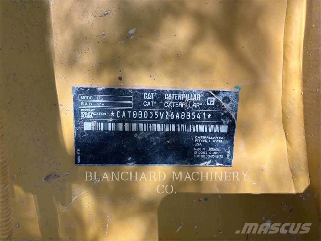 CAT D5- LGP Spycharki gąsienicowe