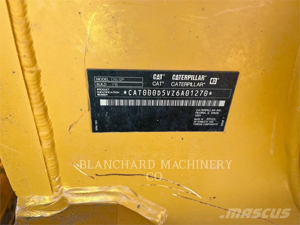 CAT D5 LGP Spycharki gąsienicowe