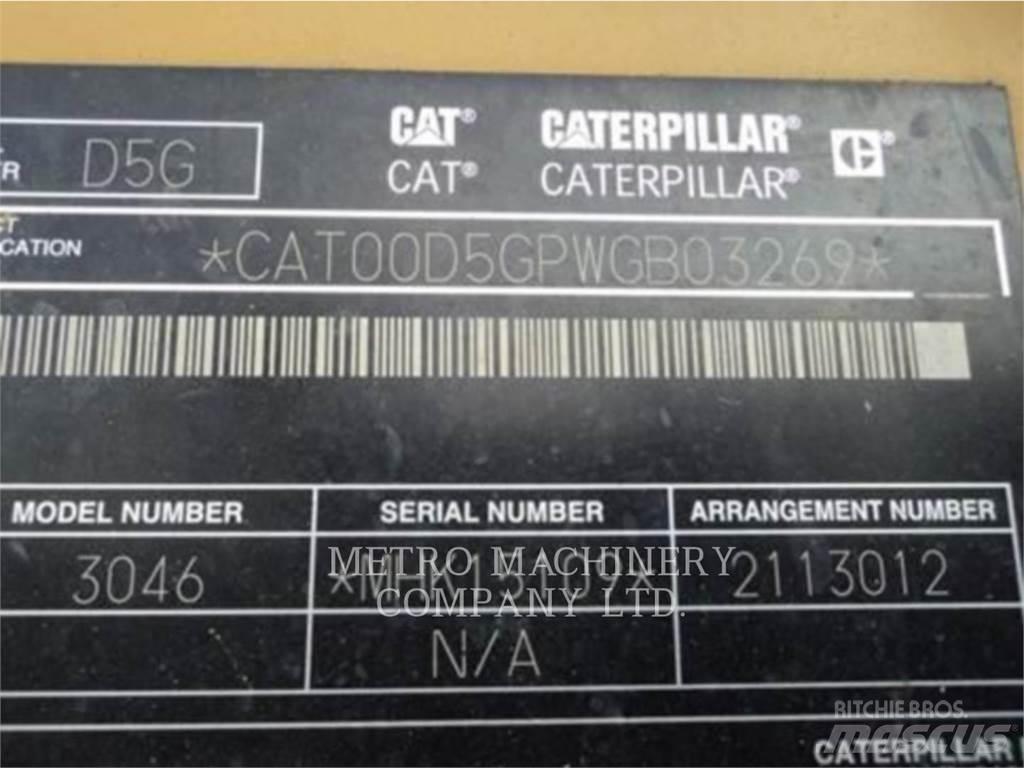 CAT D5GXL Spycharki gąsienicowe