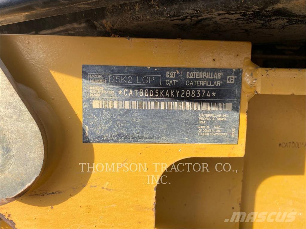 CAT D5K2 LGP Spycharki gąsienicowe
