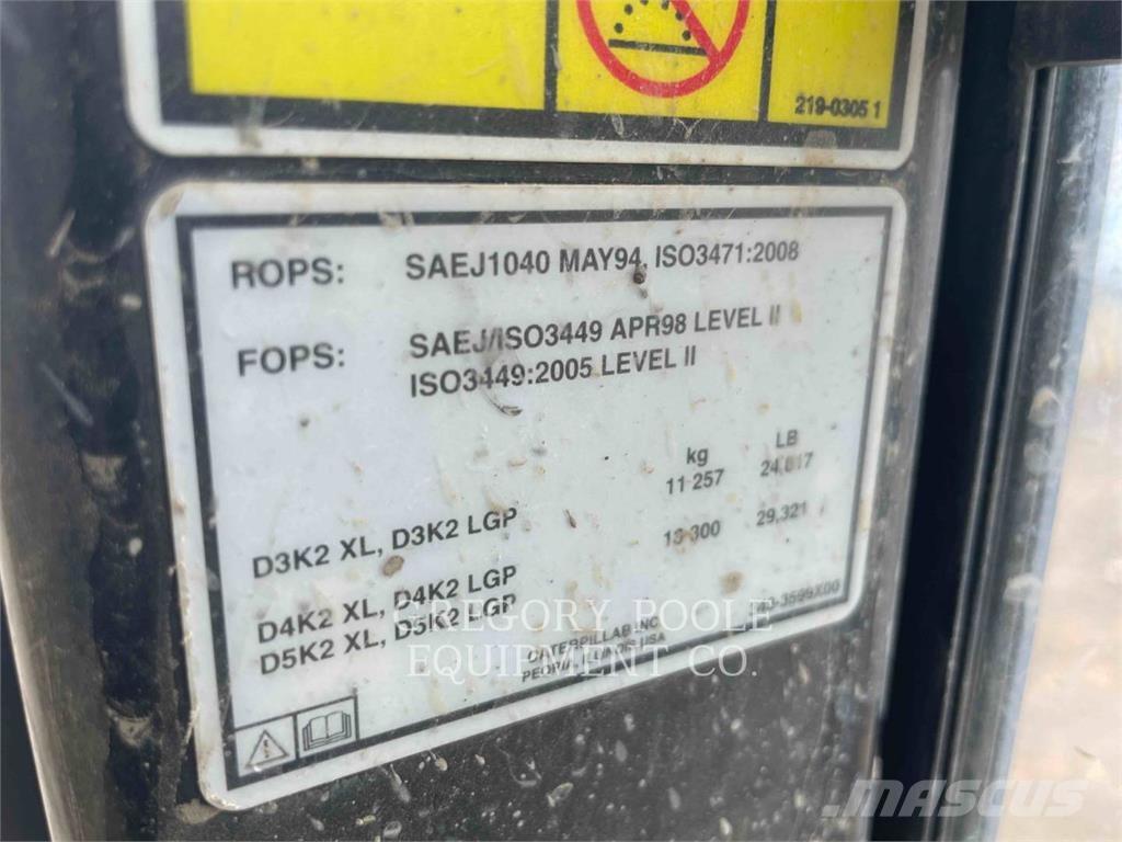 CAT D5K2LGP Spycharki gąsienicowe