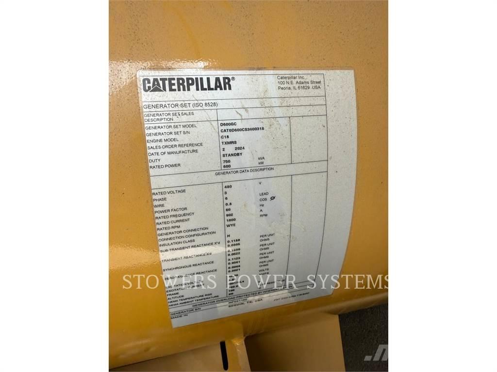 CAT D600GC Agregaty prądotwórcze Diesla