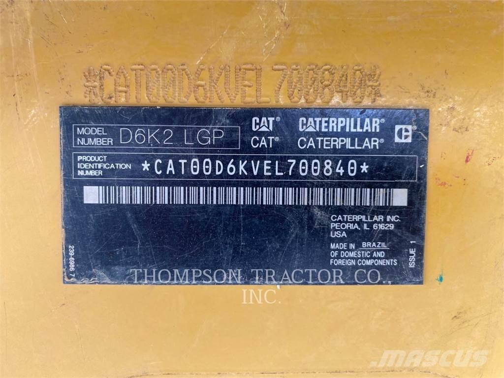 CAT D6K2LGP Spycharki gąsienicowe