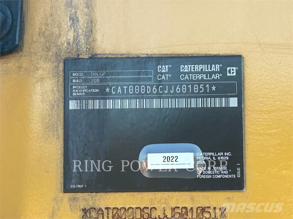 CAT D6LGP Spycharki gąsienicowe