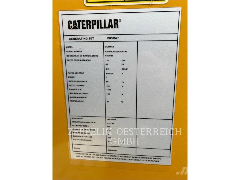 CAT DE110E3 Silniki przemysłowe