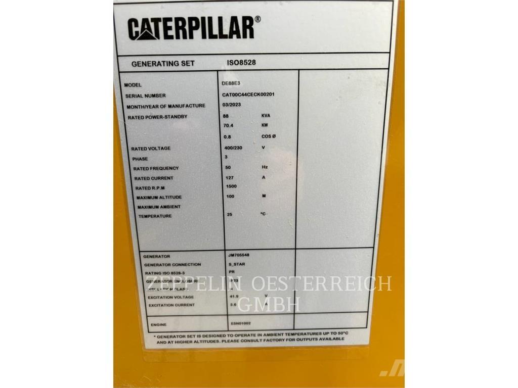 CAT DE88E3 Silniki przemysłowe